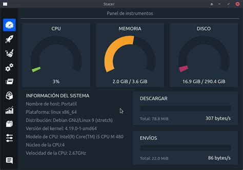 Un Bruto Con Debian Monitorizar Y Optimizar F Cilmente Con Stacer