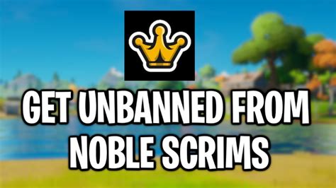 How To Get Unbanned On Noble Practice Scrims Works Youtube