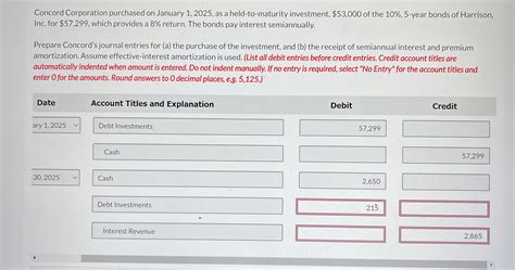 Solved Concord Corporation Purchased On January As Chegg