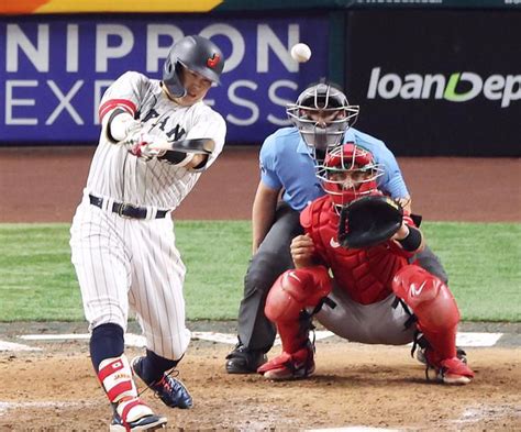 第5回WBC準決勝日本メキシコヤクルトの村神様村上宗隆 写真特集時事ドットコム