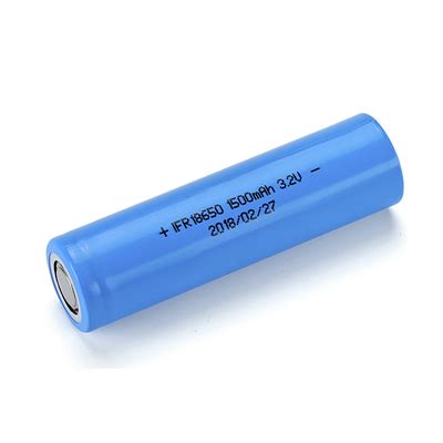 18650 Lithium Iron Phosphate LiFePO4 Battery Cells Long Cycle Life