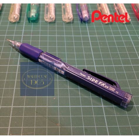 Pentel Side Fx Mm Mechanical Pencil With Side Click With