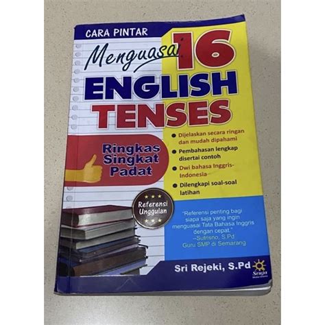 Jual Buku Bahasa Inggris English Tense Shopee Indonesia