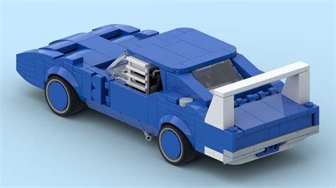 Lego Moc 1969 Dodge Charger Daytona Nascar By Jameshigson0512 Rebrickable Build With Lego