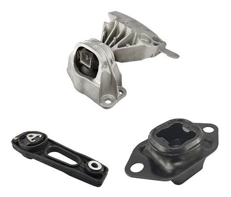 Kit 3 Soportes Motor transmisión Renault Duster 2012 2017 2 0l Estándar