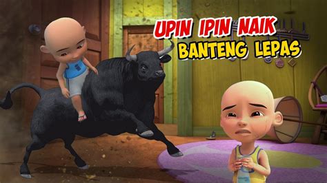 Upin Ipin Naik Banteng Lepas Ipin Senang Gta Lucu Youtube