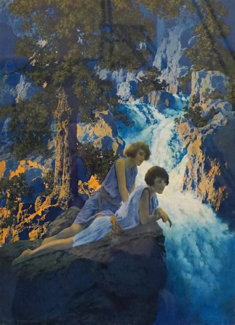 Bid Now After Maxfield Parrish American 1870 1966 Waterfall