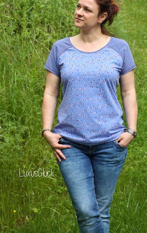 Ebook Schnittmuster Lillesol Women No 19 Raglan Kleid Shirt Mit