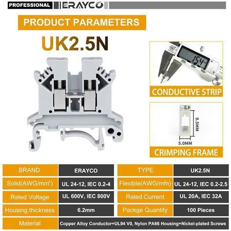 Erayco Uk N Bl A Awg V Din