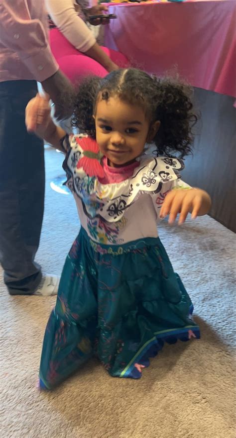 Cat In Her Mirabel Play Dress That Inspired Her Cake Adorable Babies