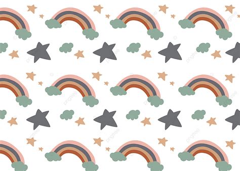 Rainbow Cute Background, Rainbow, Rainbow Background, Rainbow Pattern Background Image for Free ...