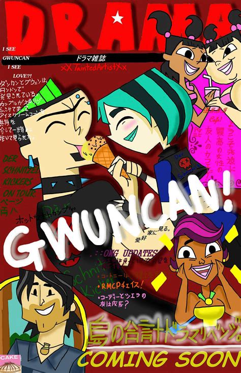 Drama Magazine Vol1 Cover Total Drama Island Fan Art 21540712 Fanpop