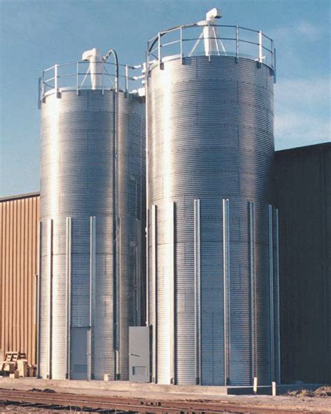 Bulk Material Silo Tsm Control Systems Welded Dry Materials