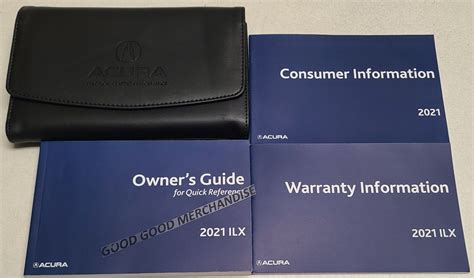 2021 Acura Ilx Owners Manuals User Guide A Spec Base Tech 4door Sedan I4 2 4l Ebay