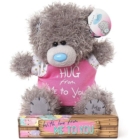 Me To You Tatty Teddy 7 Collectors Plush Bear A Hug From Me To You