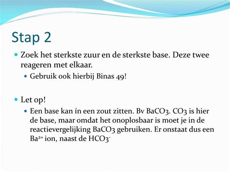 Ppt Opstellen Van Zuur Base Reacties Powerpoint Presentation Free