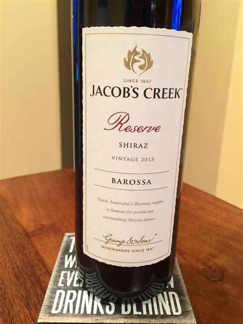 Jacobs Creek Reserve Shiraz 2013 - FIrst Pour Wine