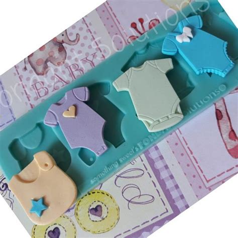 Fondant Solutions Baby Grows Mould Bakers Boutique