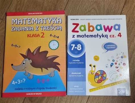 2 X Matematyka zadania dla klasy 2 szko podstawowa Poznań Kup teraz