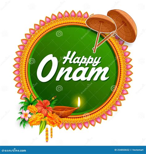 Onam Celebration Background For Happy Onam Festival Of South India