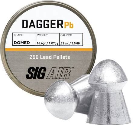 Sig Pellets Dagger Domed Gr Pk Nz Cal Pellets By Gun City