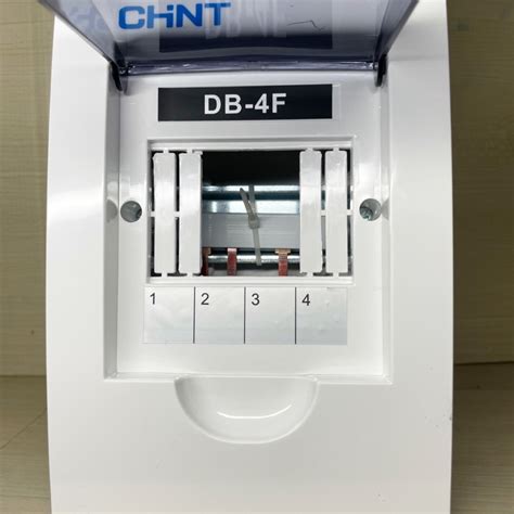 Chint 4 Way 4 Pole Mcb Distribution Panel Box Flush Type W Busbar