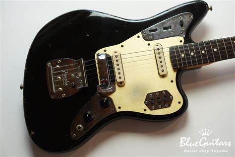 Fender American Vintage 62 Jaguar Black Relic Modified Blue