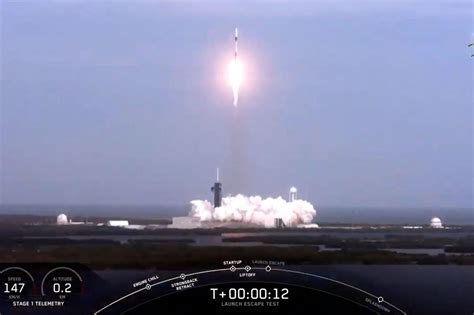 Spacex Premier Vol Habité De La Capsule Dragon Vers Liss Prévu En Mai