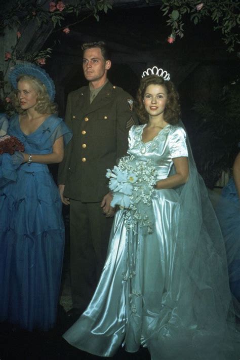 Shirley Temple S 12 Biggest Moments Celebrity Wedding Dresses Chic Vintage Bride Vintage Bride