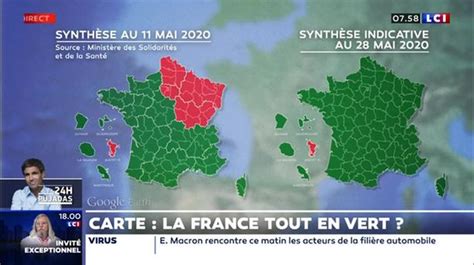 Carte Coronavirus La France Tout En Vert LCI