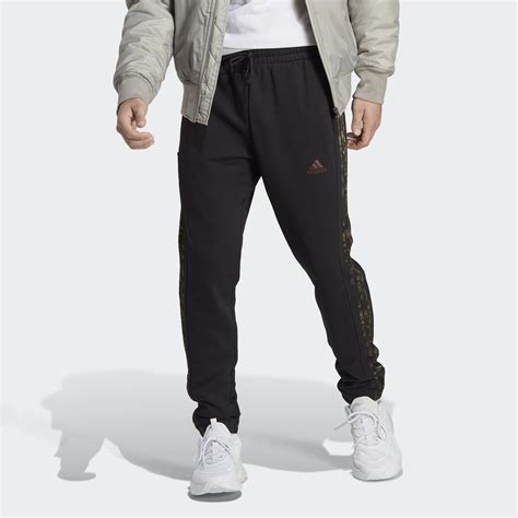 Adidas Essentials French Terry Tapered Elastic Cuff 3 Stripes Pants