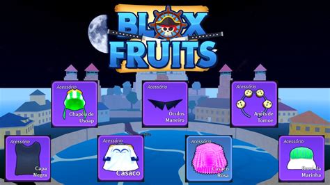 Como Pegar Todos Os Acessorios Do Sea No Blox Fruits Youtube