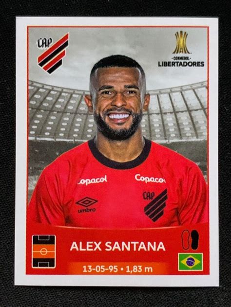 Panini Conmebol Copa Libertadores Sticker Alex Santana Cap