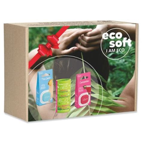 Zestaw Prezentowy JESTEM ECO Naturalny Dezodorant ECOSOFT Herbal