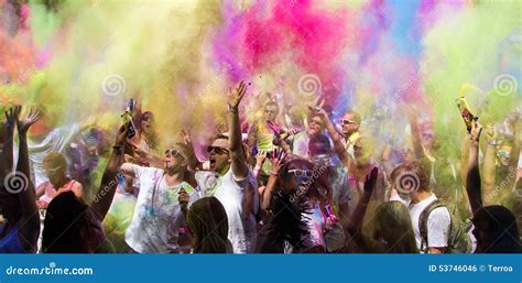 Holi Festival Editorial Photo Image Of Color Colorful 53746046