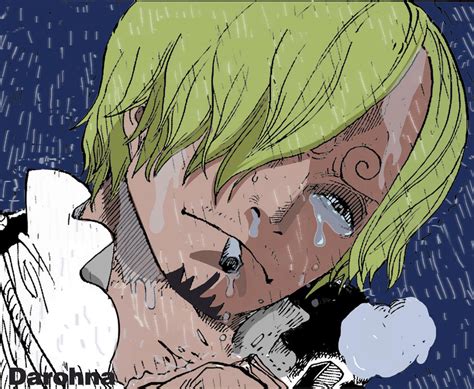 One Piece 851 Sanji crying by Darohna on DeviantArt