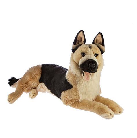 German Shepherd Alsation| Caesar|Extra Large|Stuffed Animal|Soft Plush ...