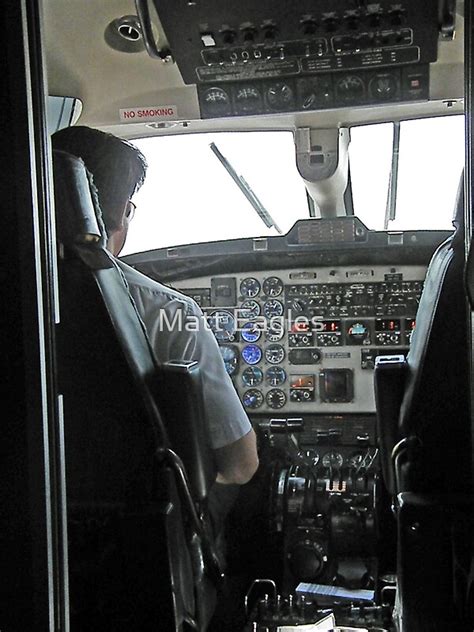 "Cockpit of a Beechcraft 1900D" by Matt Eagles | Redbubble