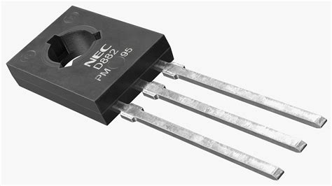 Nec D Npn Silicon Power Transistor D Model C D Fbx Ds