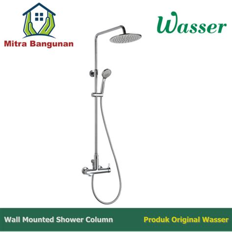 Jual Wall Mounted Shower Column Set With Swivel Spout Wasser Ess X