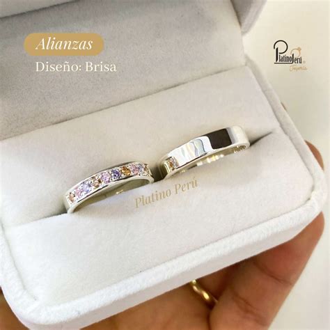 Alianzas De Plata Brisa Platino Per Joyer A