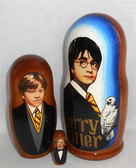 Harry Potter Babushka Matryoshka Nesting Doll Babooshki Babushkas