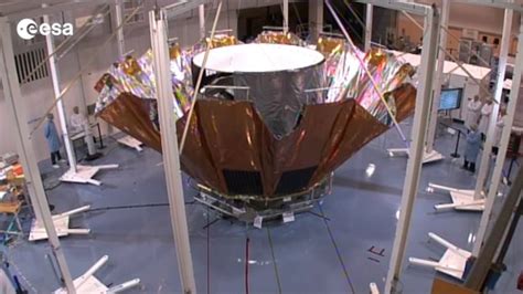 Esa Gaia Sunshield Deployment Test