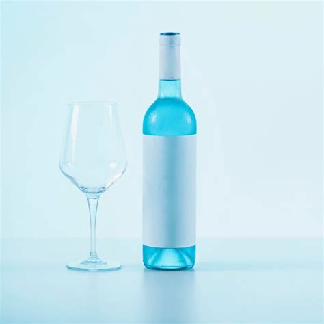 Premium Photo | Blue wine