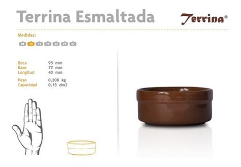 Set X Cazuelas De Barro Esmaltadas De Cm Casaconjardin