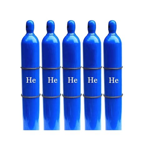 Balloon He Gas Wholesale High Purity 40L 50L Helium Gas Cylinder Tank