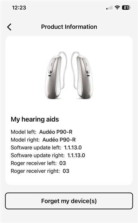 Phonak Paradise Audeo P90 R Rechargeable Hearing Aids Built In Roger