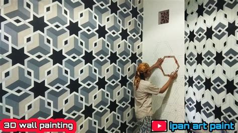 Design Cat Tembok D Part D Wall Paining Optical Illusion