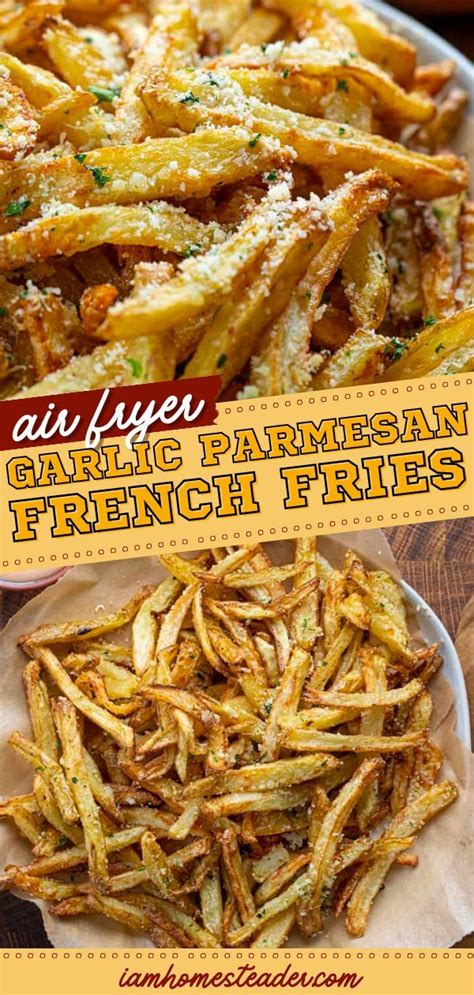 Air Fryer Garlic Parmesan French Fries Artofit