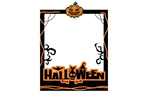 Creepy Halloween Photo Frame Design Graphic By Muhammad Rizky Klinsman